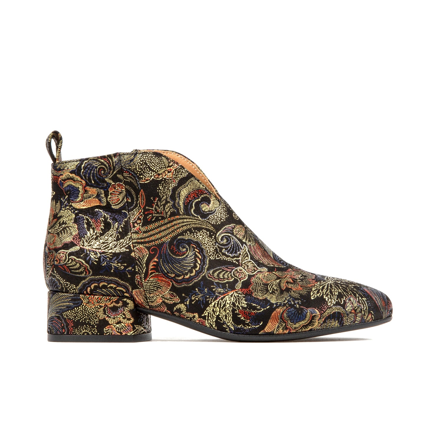 Iris - Black Multi Ankle Boots Embassy London