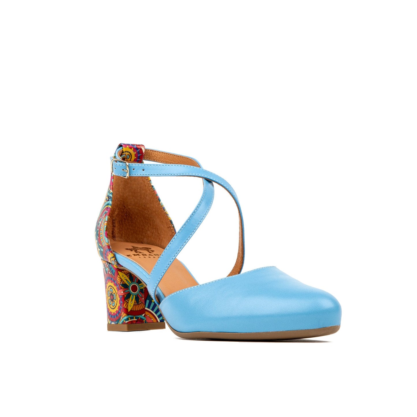 Dannii - Light Blue Signature Heels Embassy London