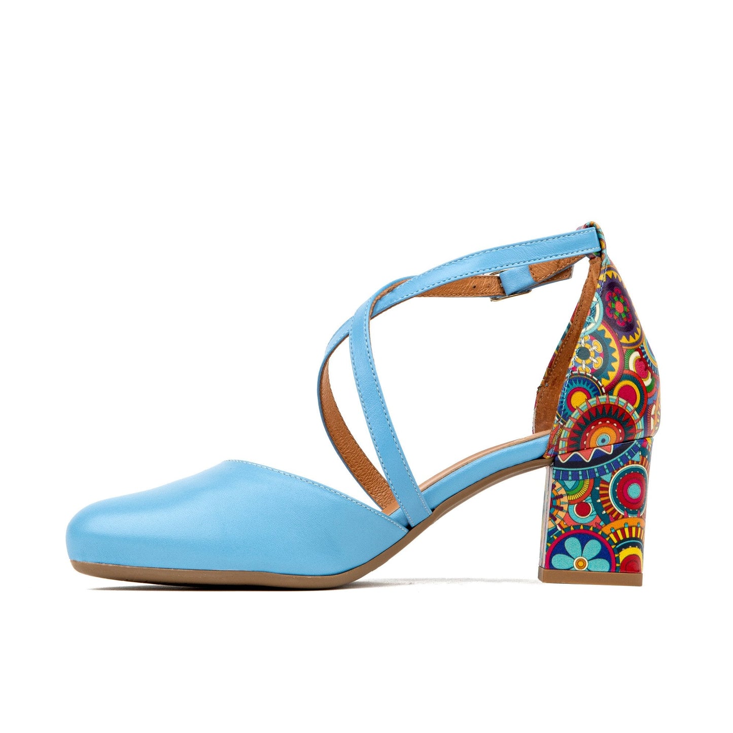 Dannii - Light Blue Signature Heels Embassy London