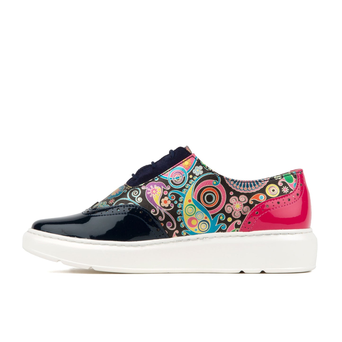 Colorado - Navy & Pink Trainers Embassy London