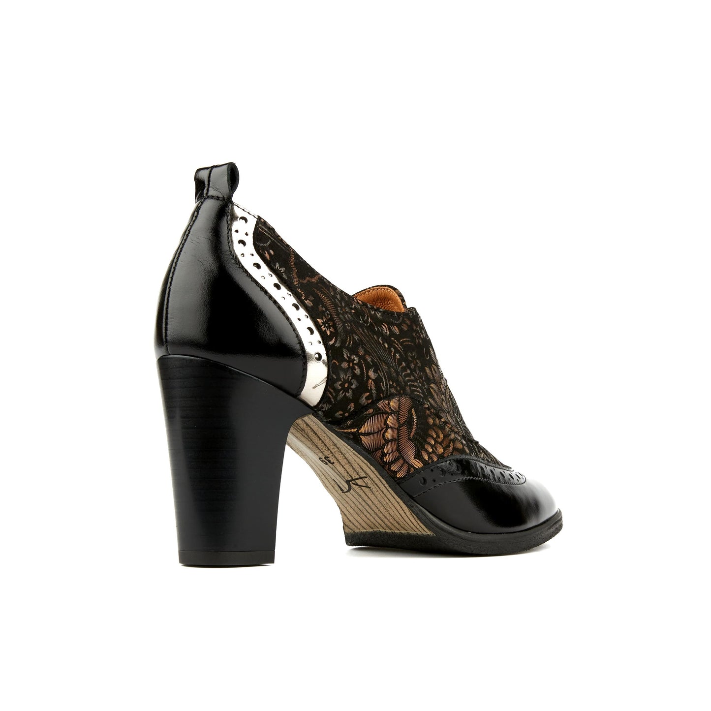 Casino - Black & Gold Heels Embassy London