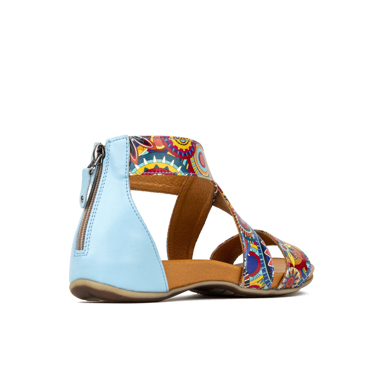 Isabella - Blue Signature Sandals Embassy London