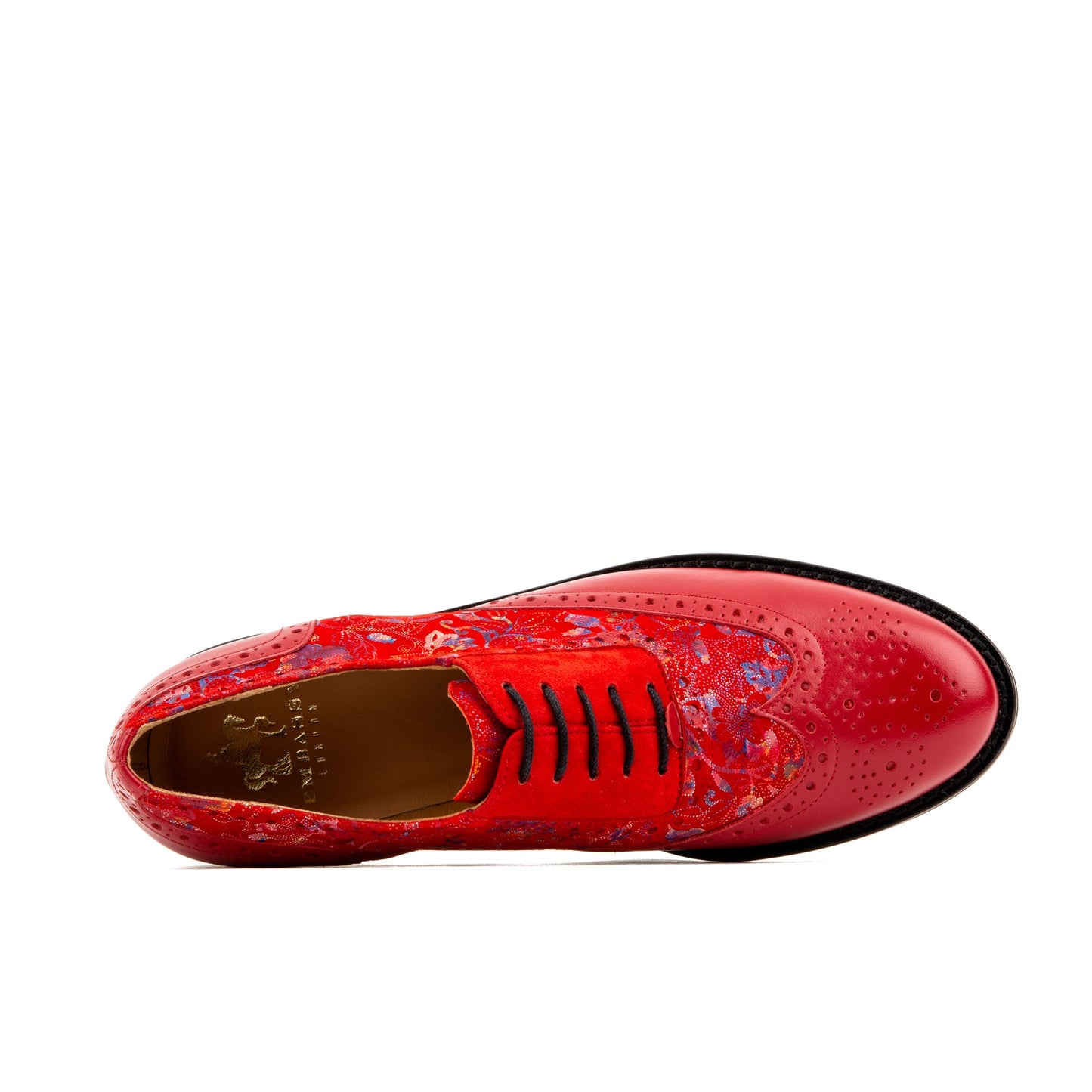 Vivienne - Red Flower Shoes Embassy London