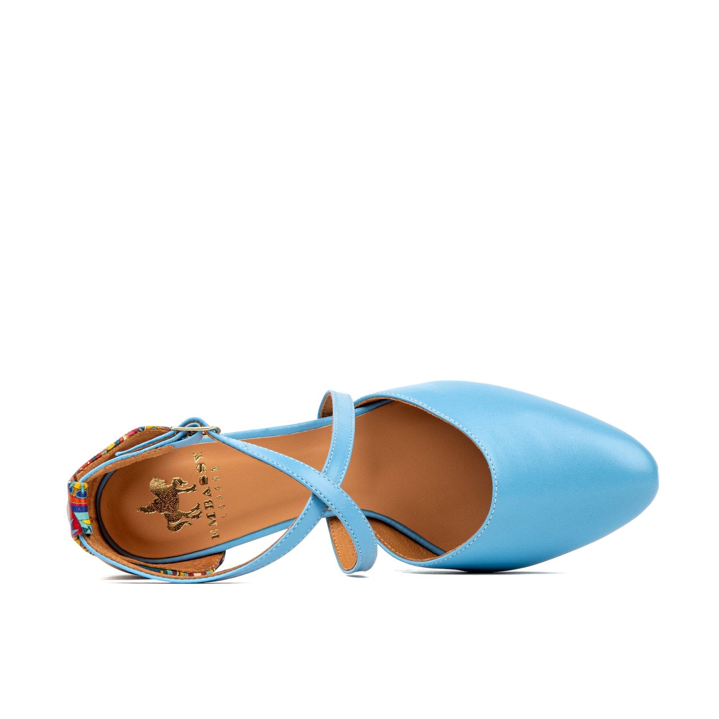 Dannii - Light Blue Signature Heels Embassy London