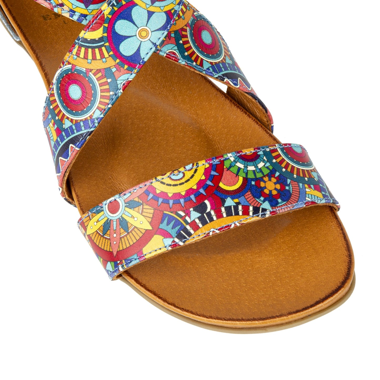 Isabella - Blue Signature Sandals Embassy London