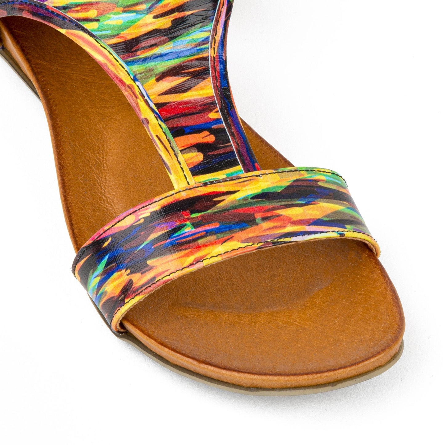 Downtown - Yellow Multi Sandals Embassy London