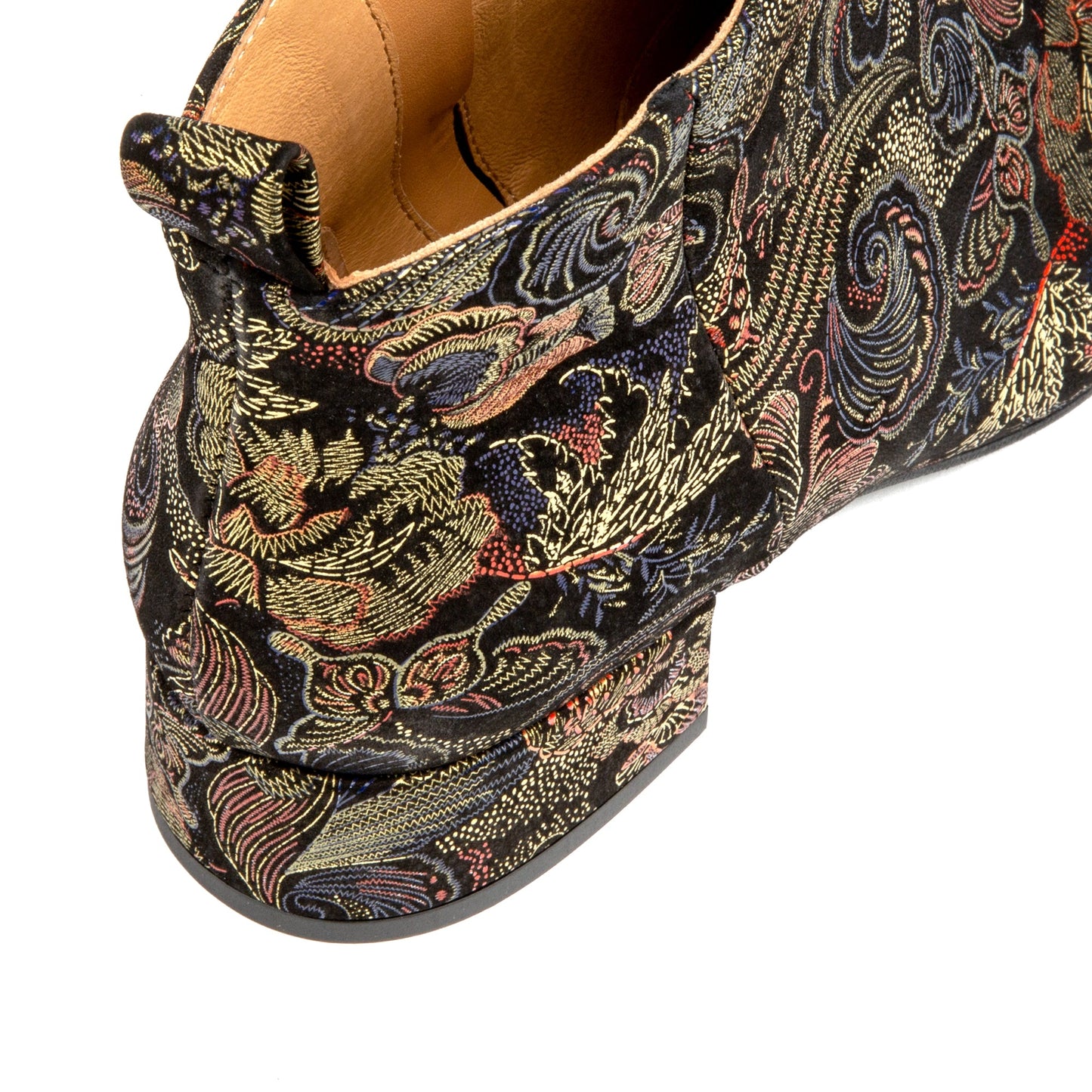 Iris - Black Multi Ankle Boots Embassy London