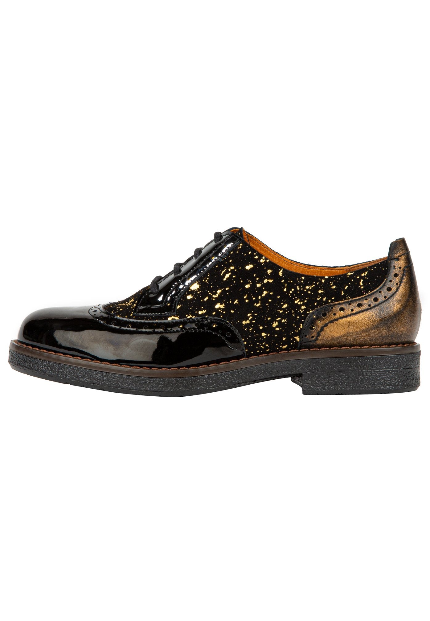 The Artist - Black & Gold Shoes Embassy London