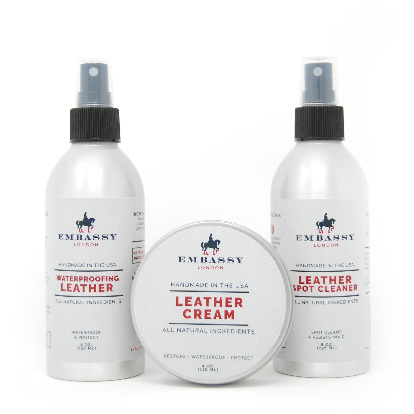 Embassy London Leather Spot Cleaner 8 oz. Shoe Care Embassy London USA