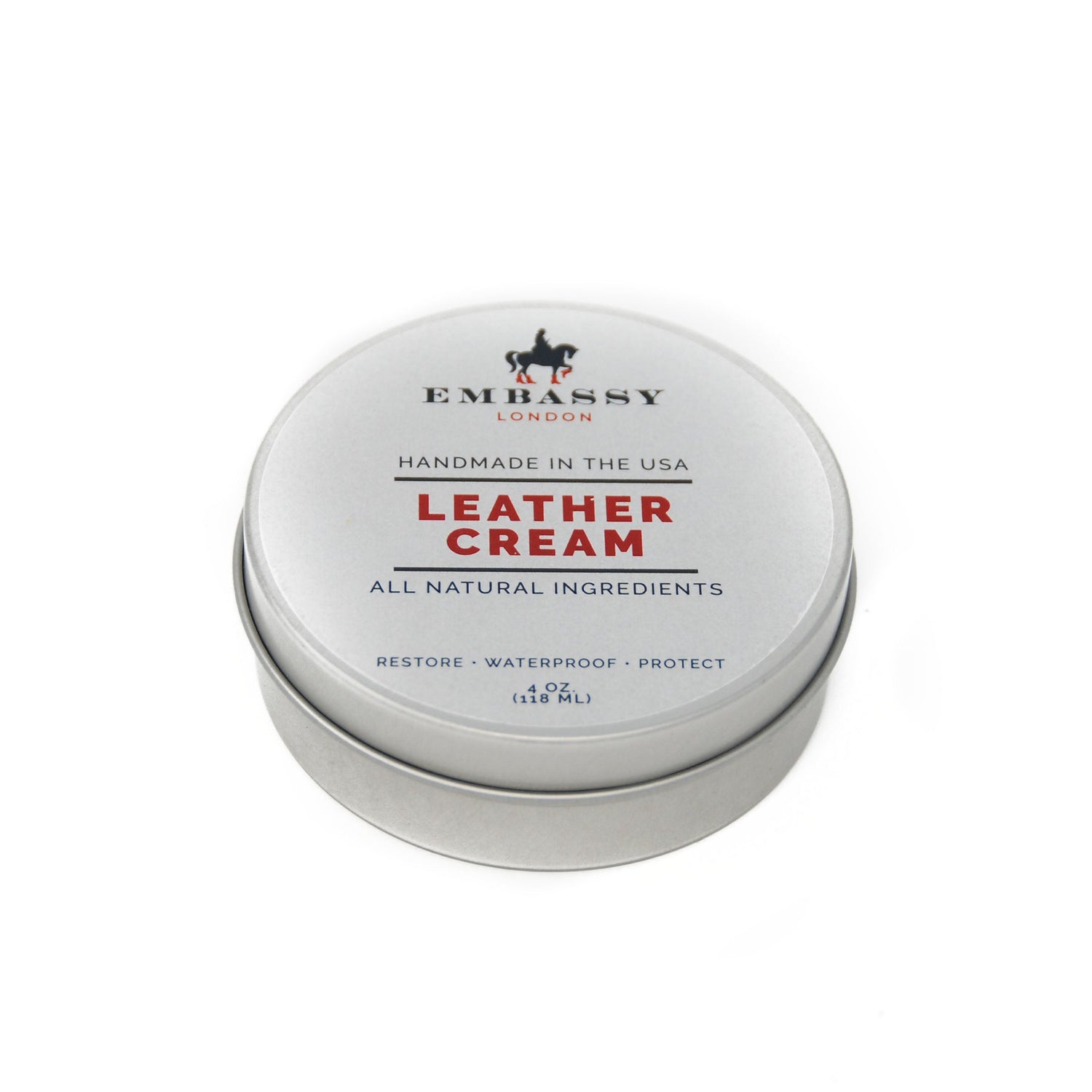 Embassy London Leather Cream 4 oz. Shoe Care Embassy London USA