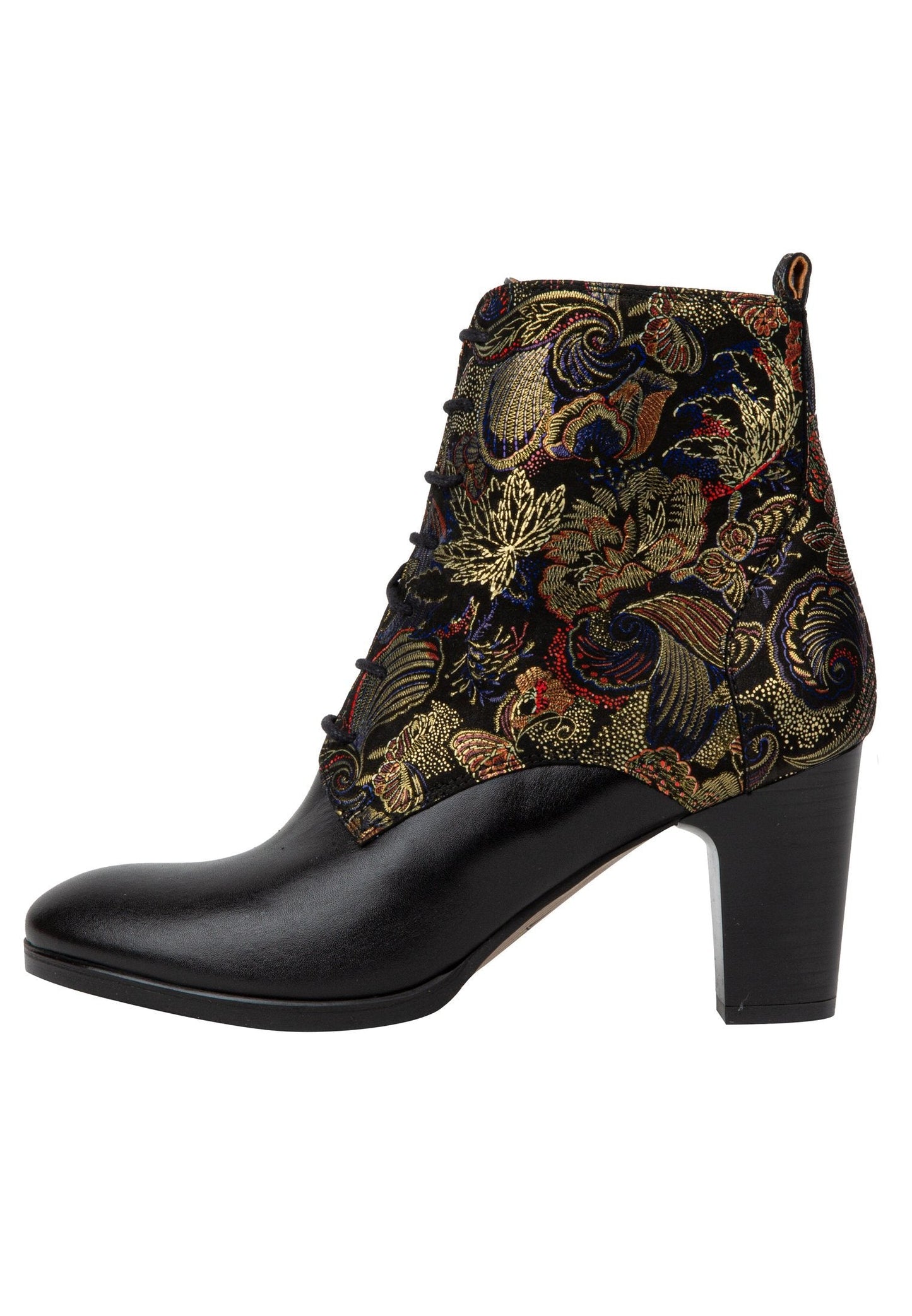 Merlin - Black Multi Heels Embassy London