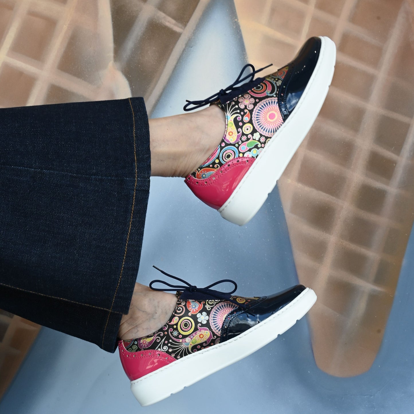 Women's Saddle Shoe Sneakers