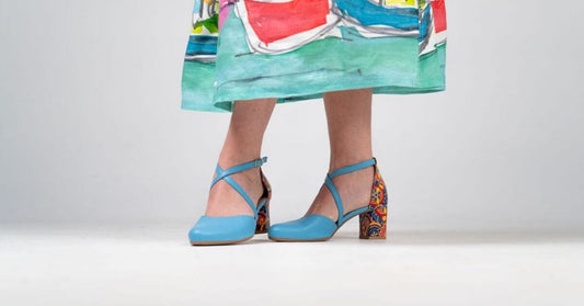 Powder Blue is this season's hottest shoe trend