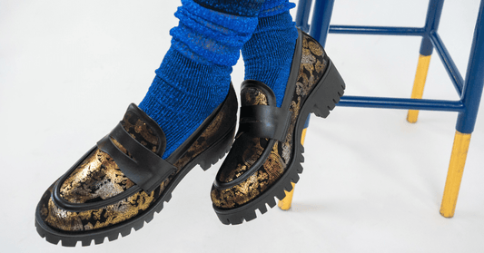 How to Wear Shock Blue This Fall:  Outfits, Colors and & Shoes that Work