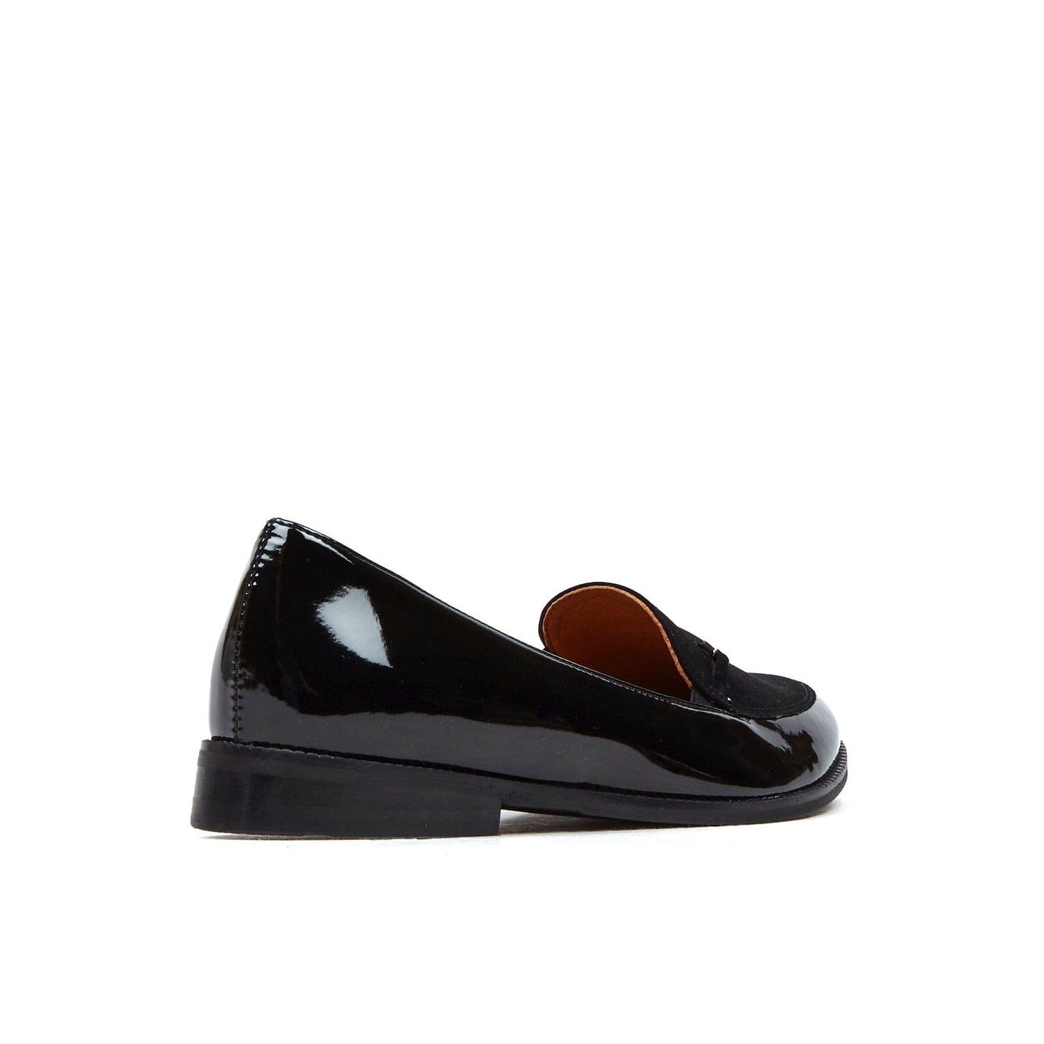 Womens Designer Black Loafers 