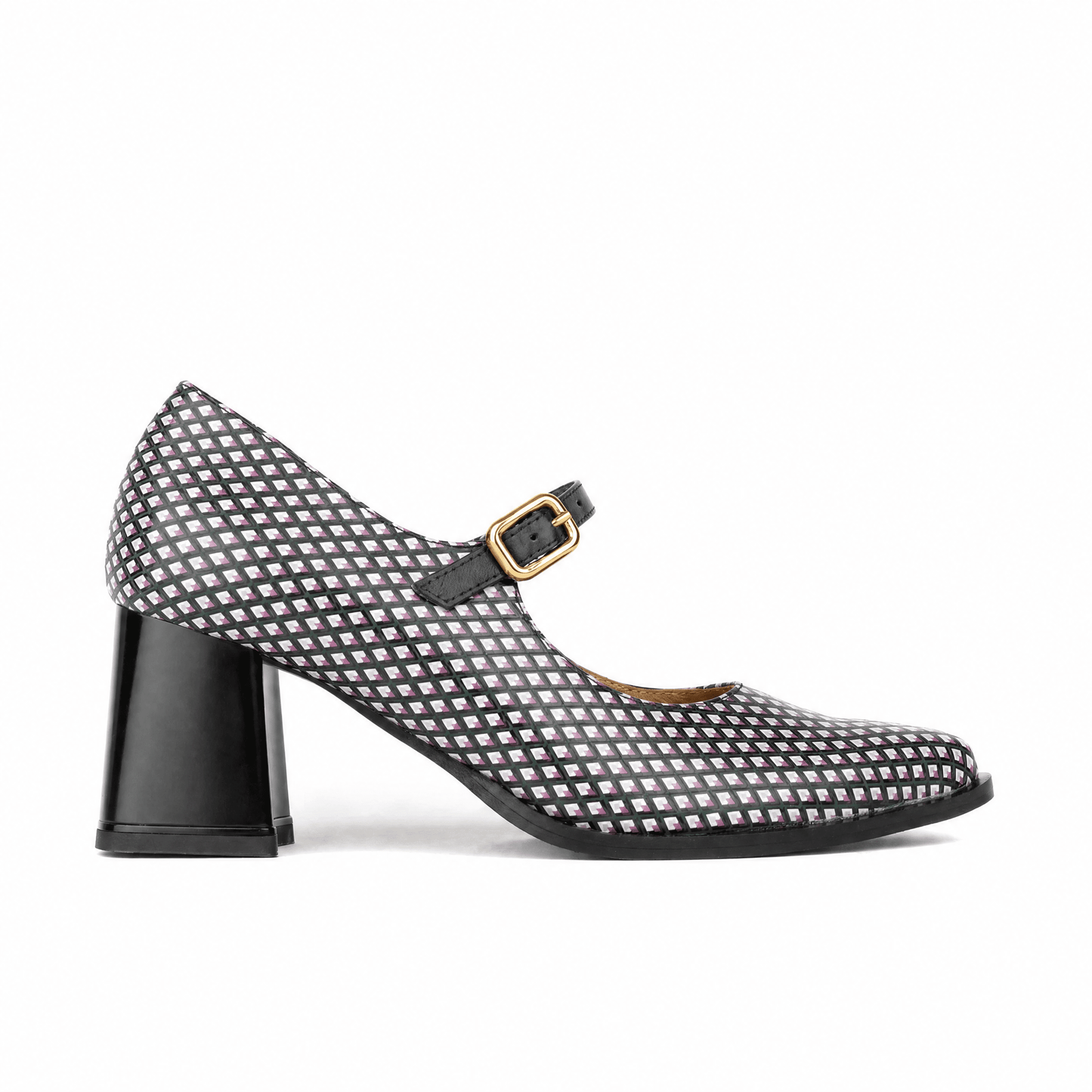 Hyde - Pink & Violet & Green Diamonds Womens Heels Embassy London 