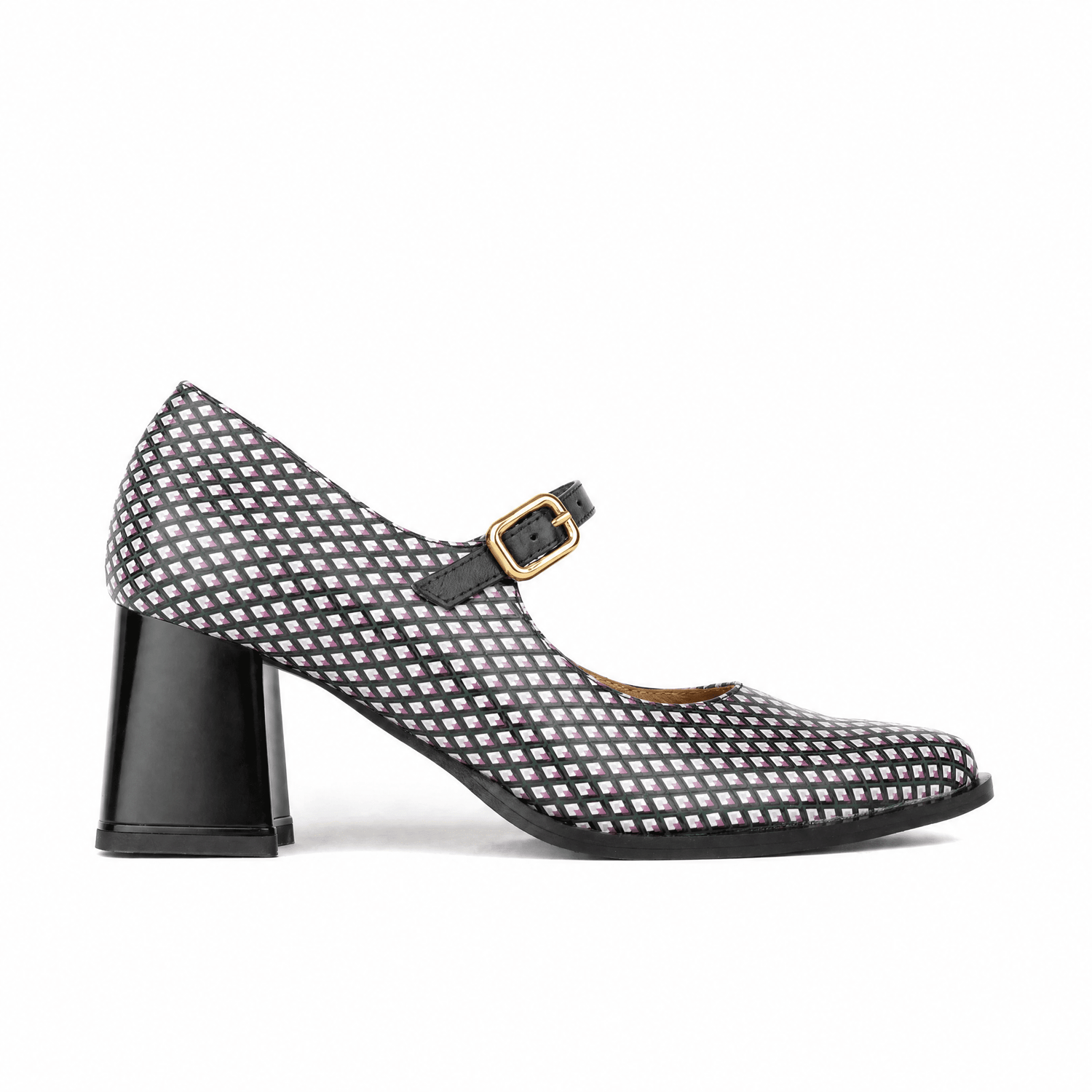 Hyde - Pink & Violet & Green Diamonds Womens Heels Embassy London 