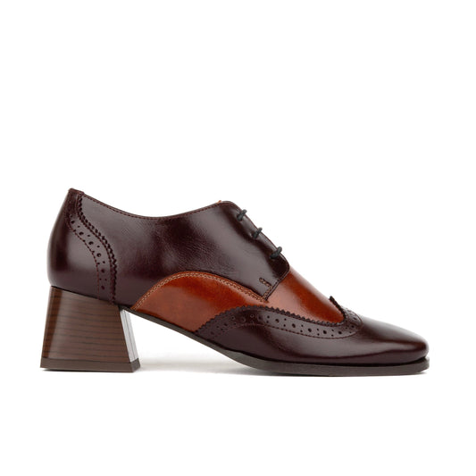 Ziggy - Brown Mix Womens Heels Embassy London 