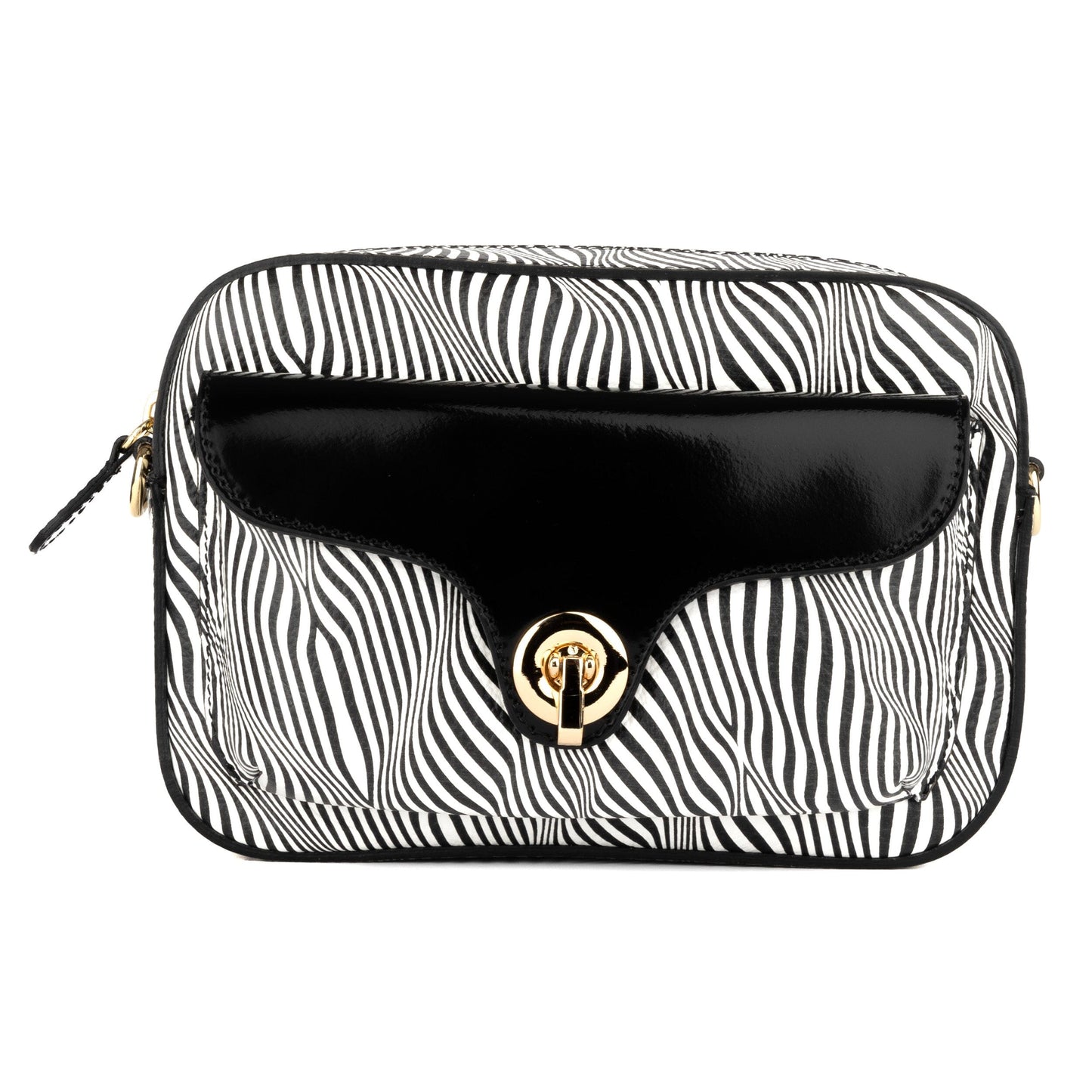 Lady Camara - Optical Zebra & Black Handbags Embassy London 