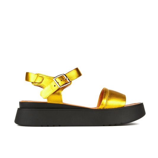 Amalfi - Gold Womens Sandals Embassy London 