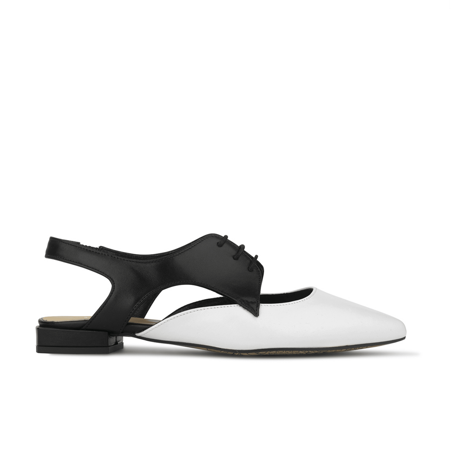 Lim - Black & White Womens Shoes Embassy London 