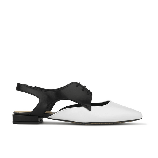 Lim - Black & White Womens Shoes Embassy London 