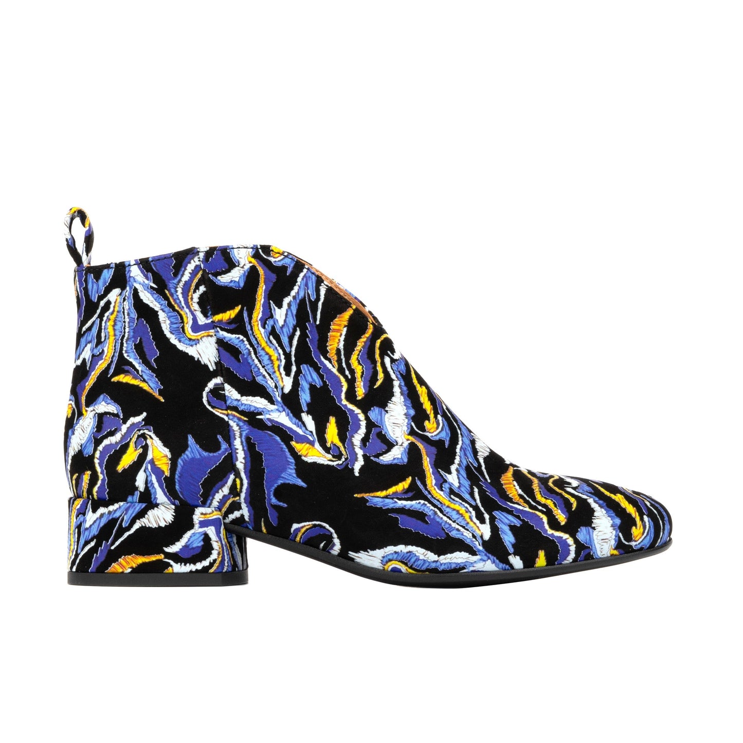 Iris - Blue Multi Womens Ankle Boots Embassy London 