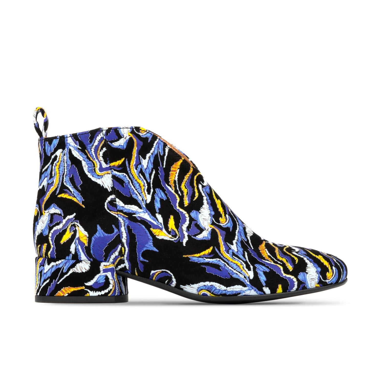 Iris - Blue Multi Womens Ankle Boots Embassy London 