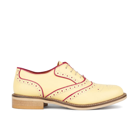 Brick Lane - Pastel Yellow Womens Shoes Embassy London 