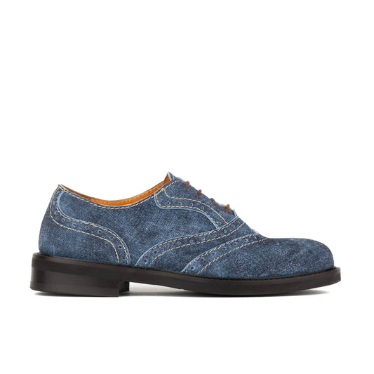 Brick Lane - Denim Blue Womens Shoes Embassy London 