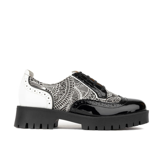 Artisan - Black & White & Graphic Print Womens Shoes Embassy London 