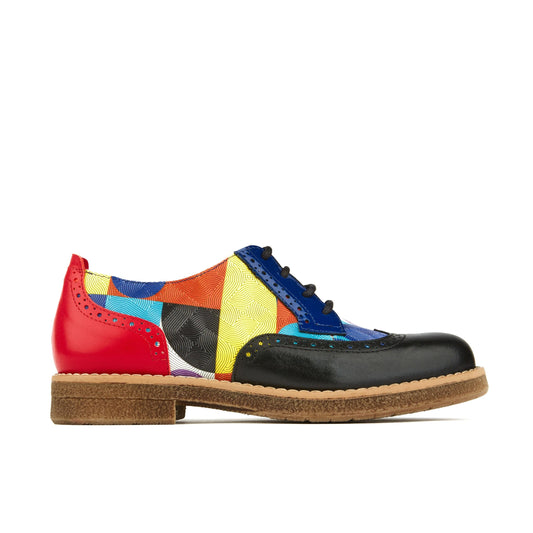 The Artist - Bright Multi Groovy Womens Shoes Embassy London 