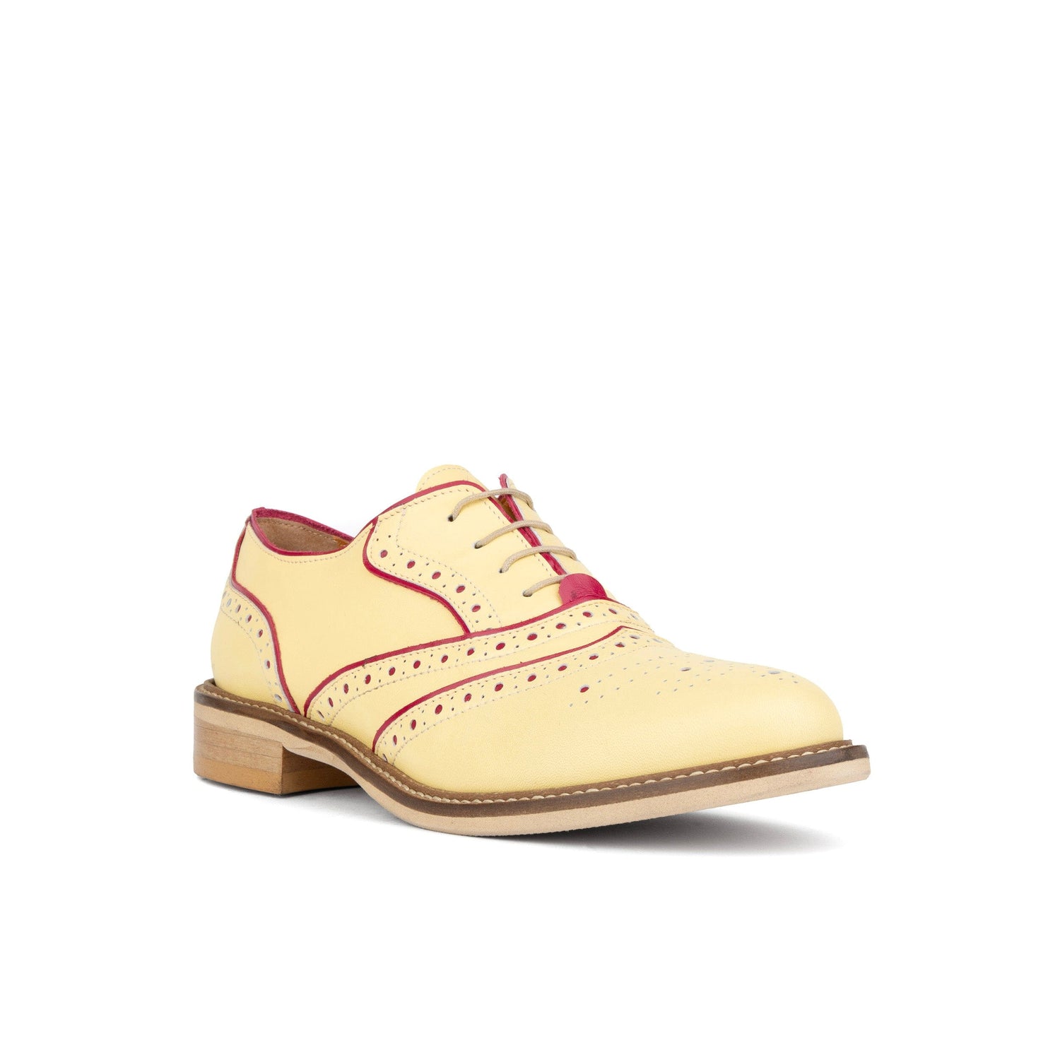 Brick Lane - Pastel Yellow Womens Shoes Embassy London 