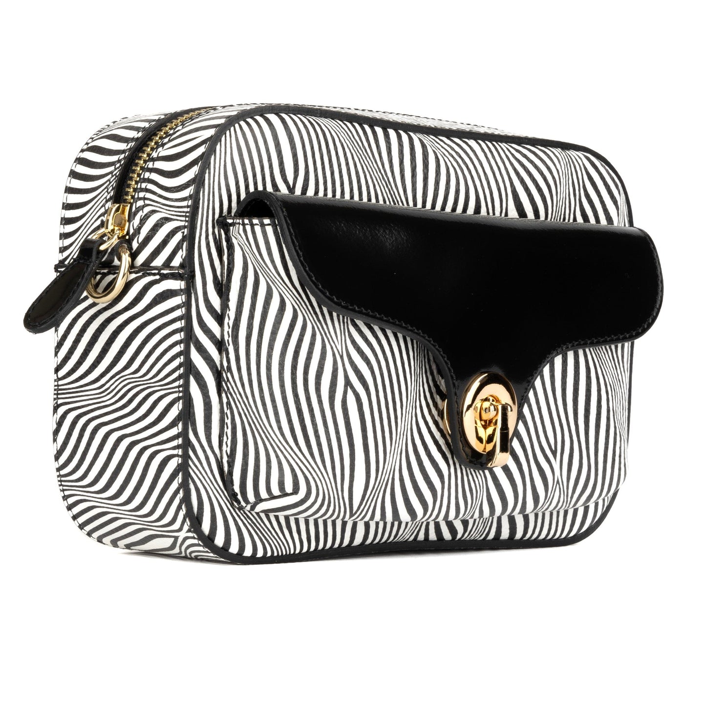 Lady Camara - Optical Zebra & Black Handbags Embassy London 