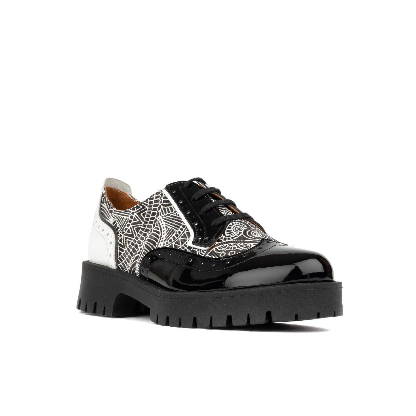 Artisan - Black & White & Graphic Print Womens Shoes Embassy London 