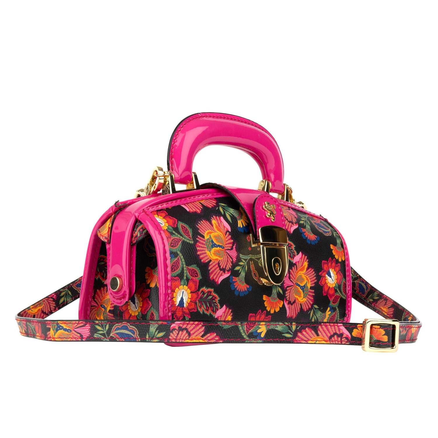 Gazelle Mini - Red Flowers Handbags Embassy London 