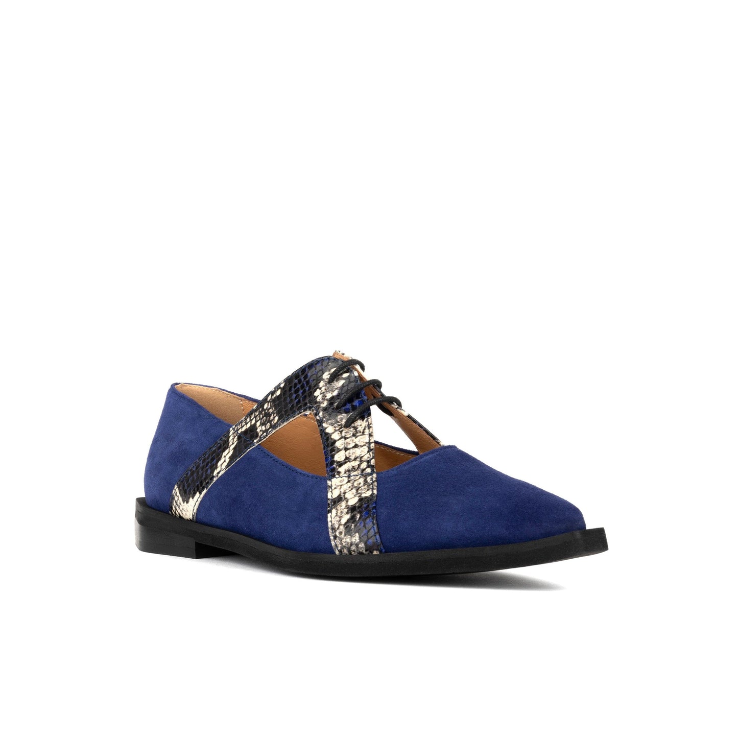 Harlowe - Blue Snake Womens Shoes Embassy London 