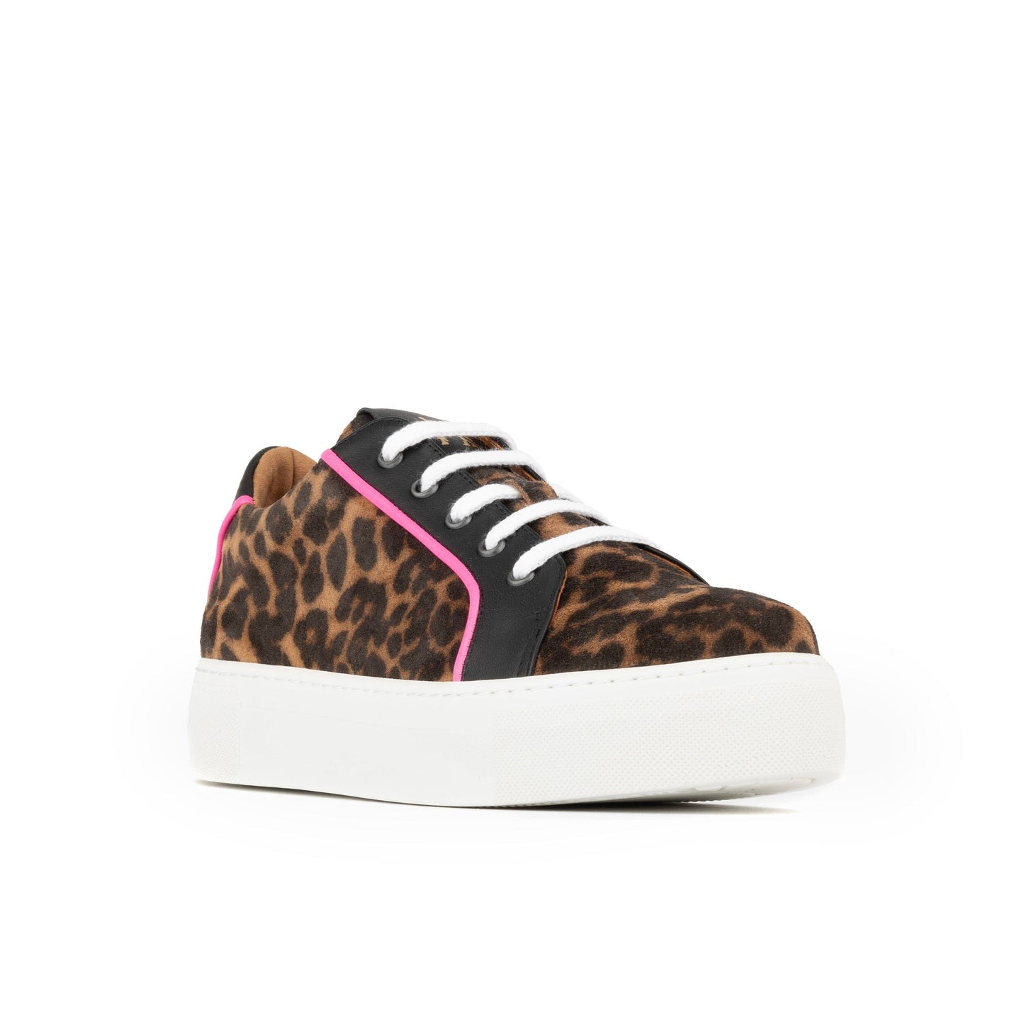 Camila - Leopard Womens Trainers Embassy London 