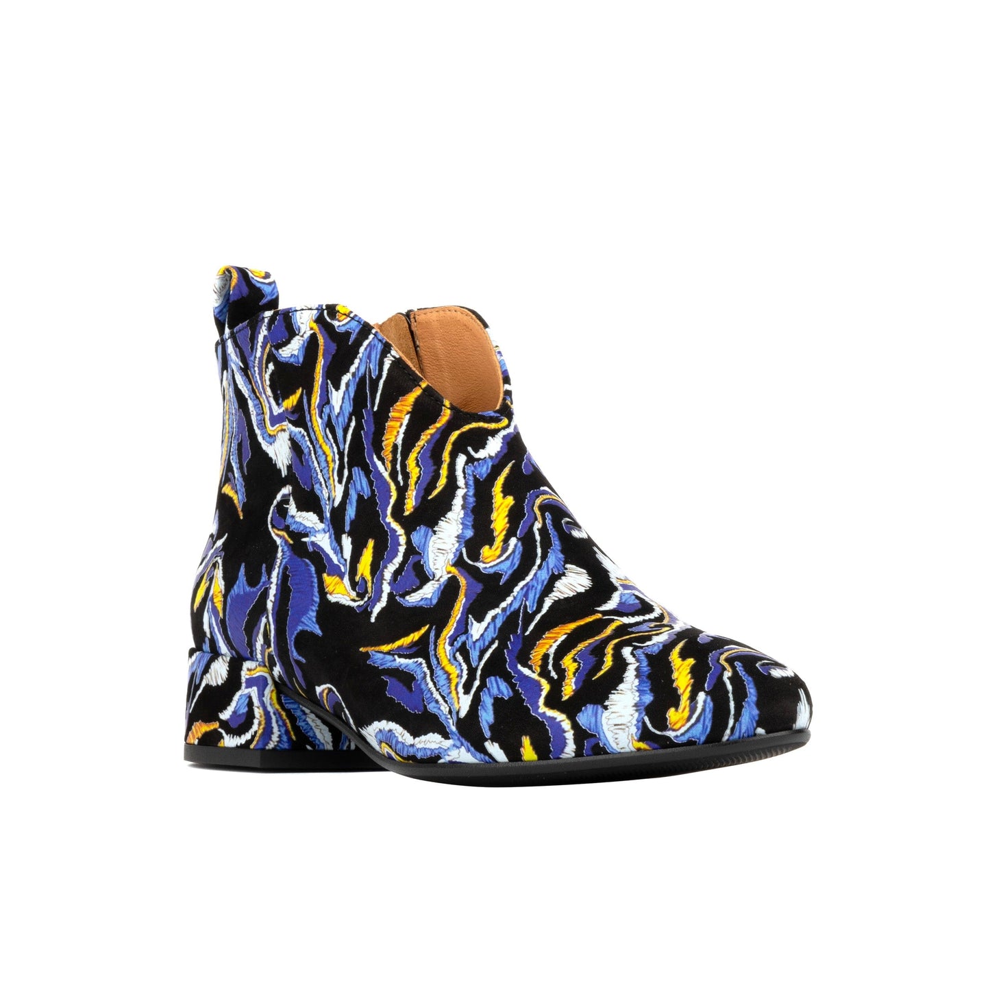 Iris - Blue Multi Womens Ankle Boots Embassy London 