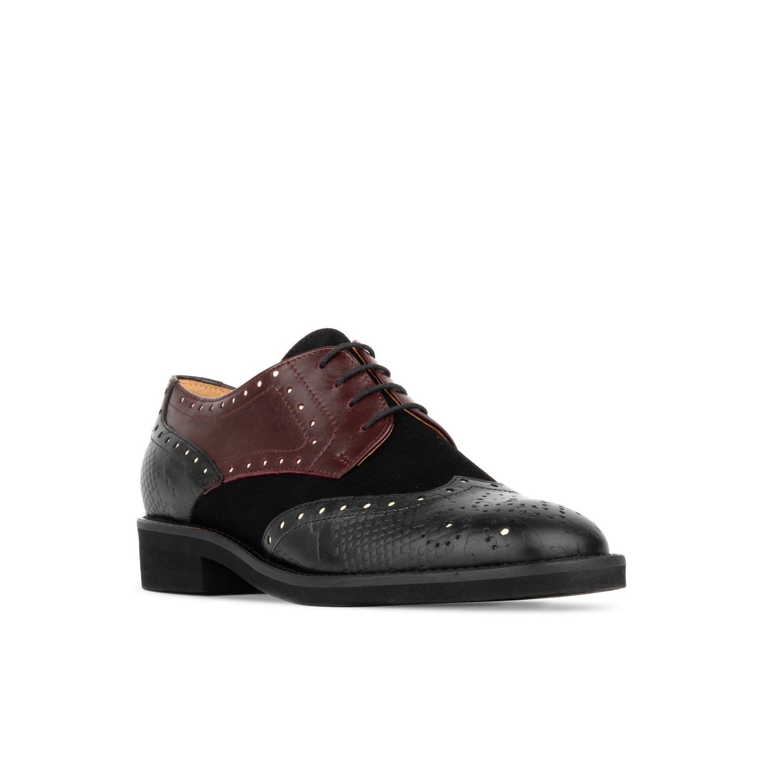 Eton - Burgundy & Snake Womens Shoes Embassy London 