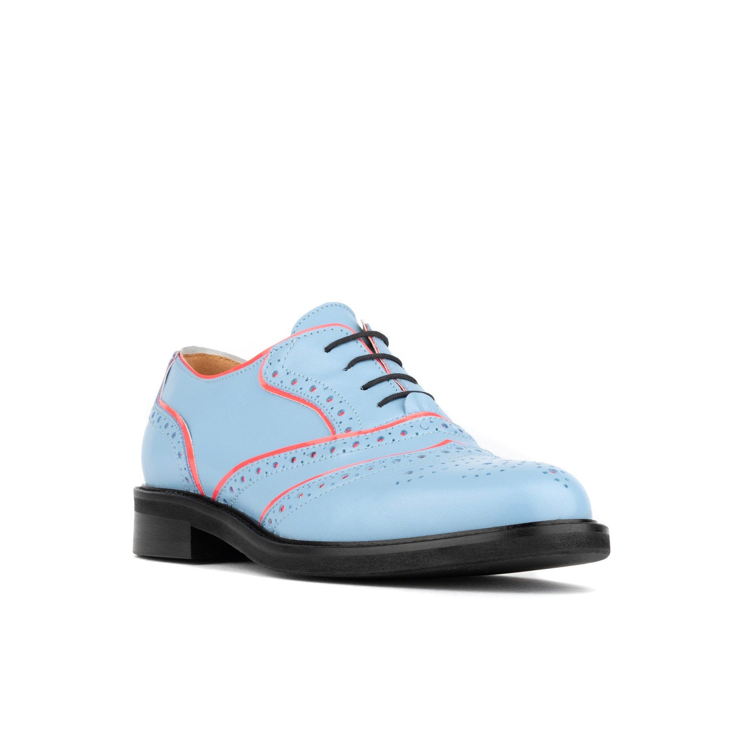 Brick Lane - Light Blue & Pink Womens Shoes Embassy London 