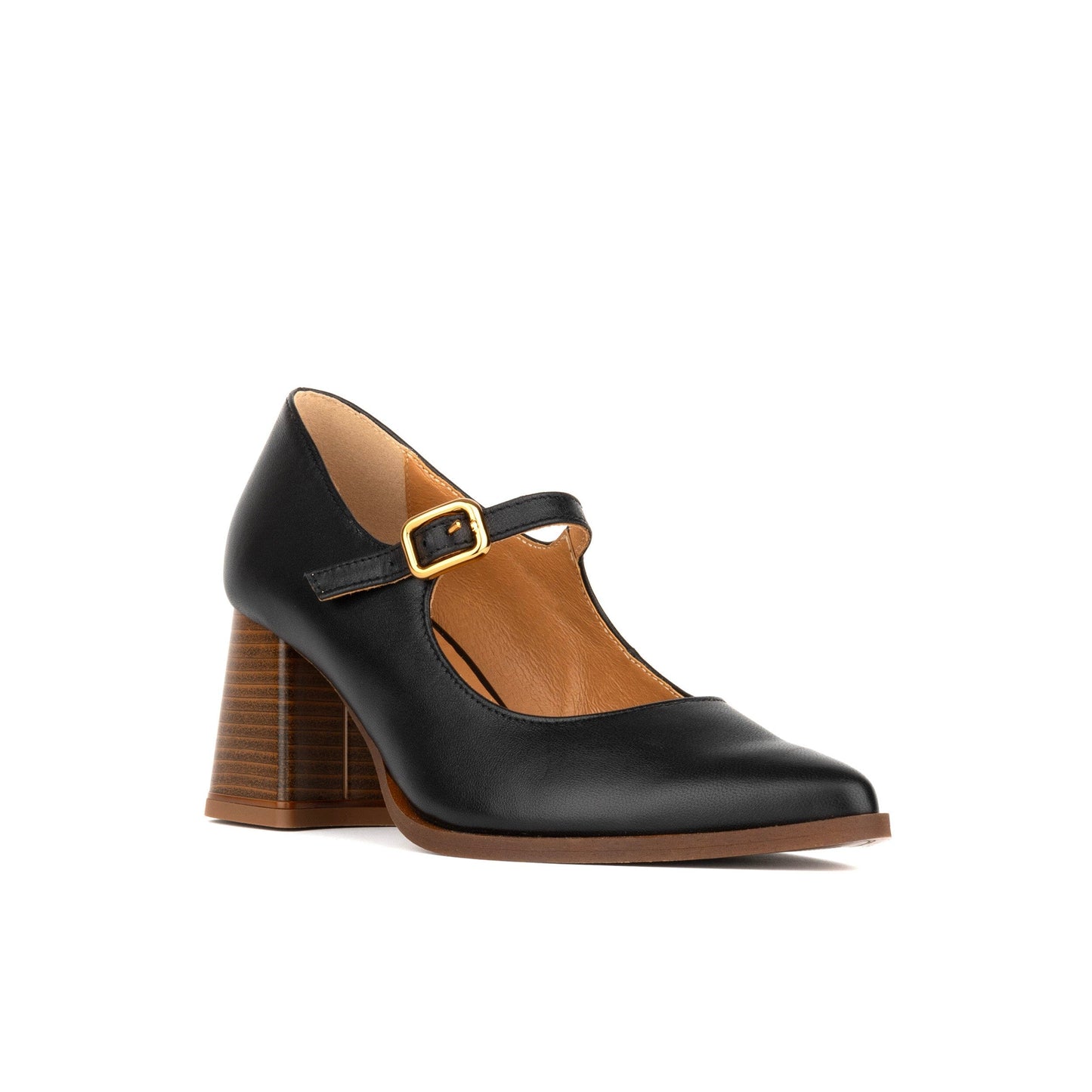 Hyde - Black - Women's Leather Mary Jane Pump Womens Heels Embassy London 