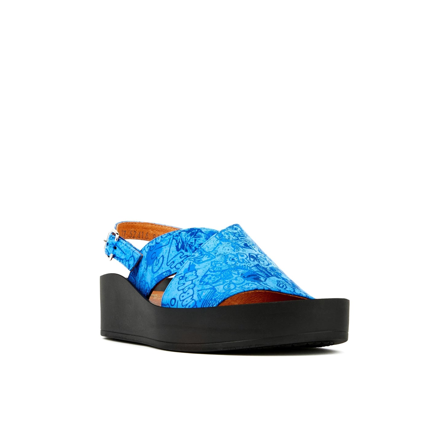 Melody - Bright Blue Womens Sandals Embassy London 