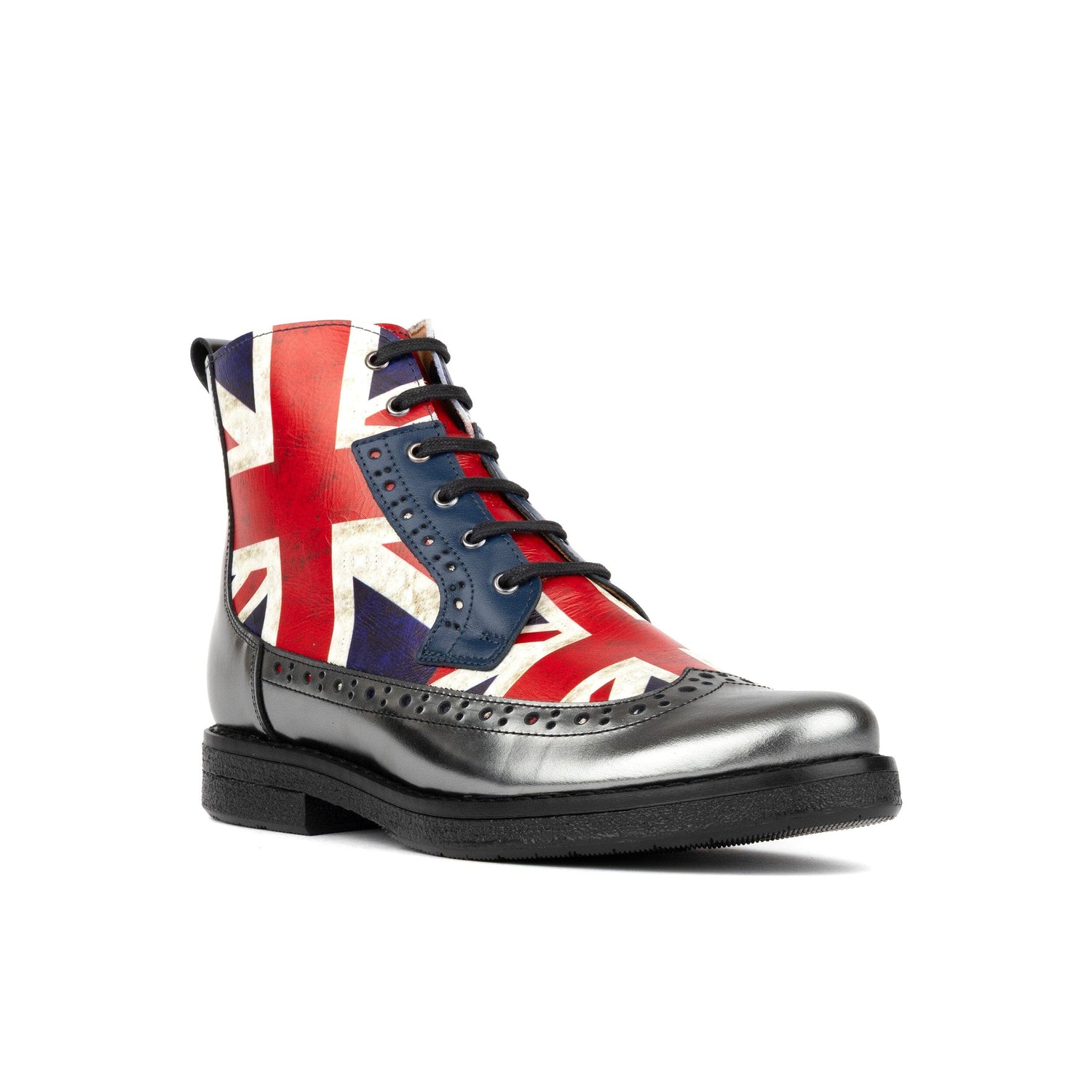 Hatter - Jubilee Chrome Ankle Boots Embassy London 