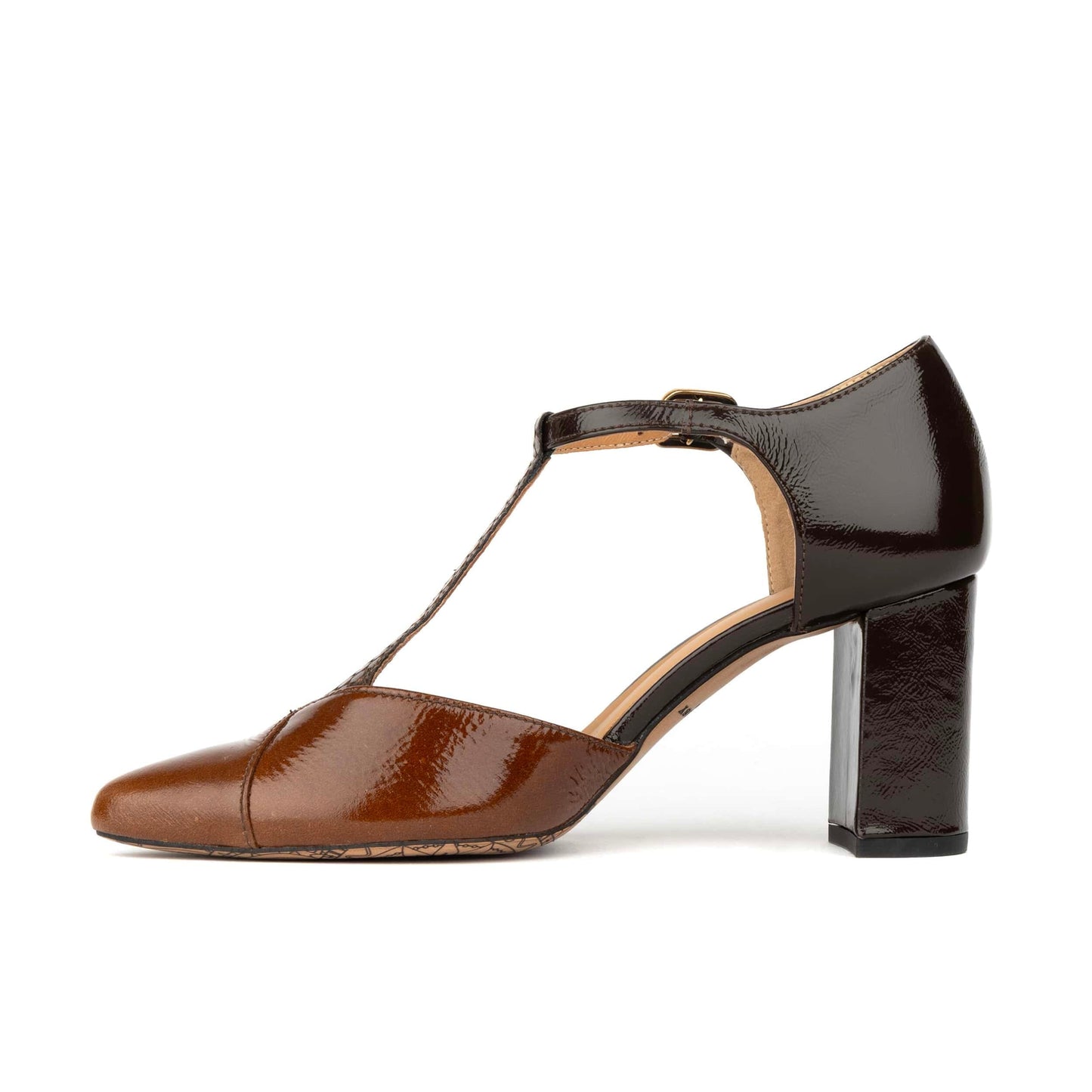 Imbruglia - Brown Mix Womens Heels Embassy London 