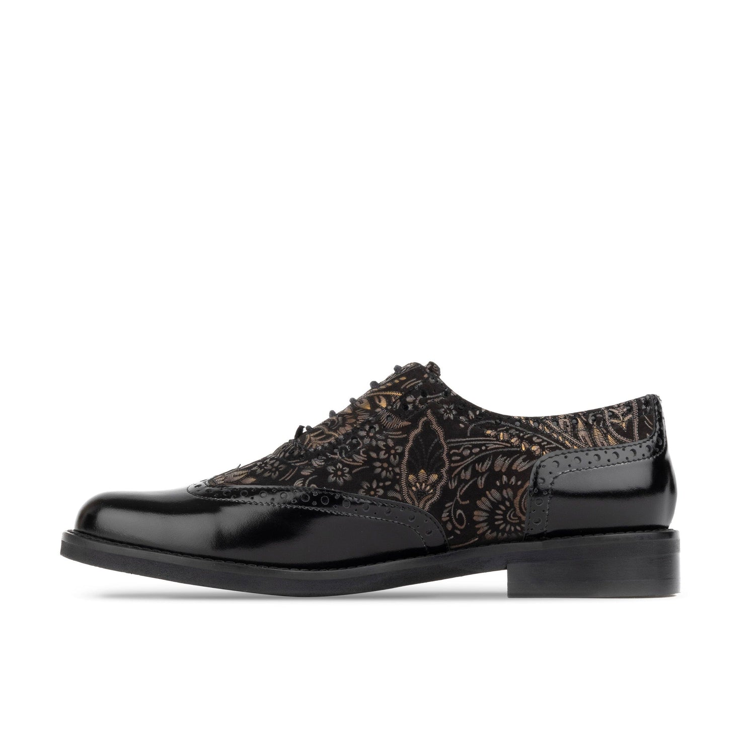 Women's Oxford Shoes Black Gold Feathers Embassy London Vivienne Embassy London USA Women's Oxford Shoes Black Gold Feathers Embassy London Vivienne Embassy London USA