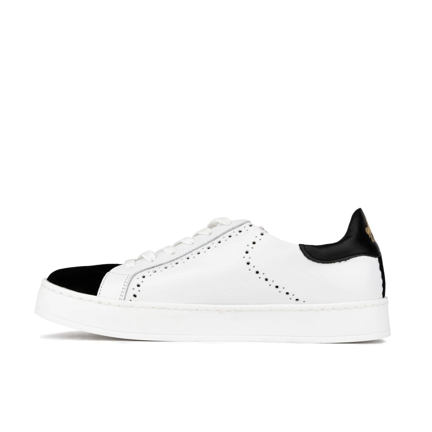 Serena - Black & White Womens Trainers Embassy London 