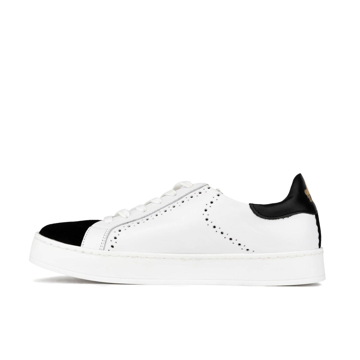 Serena - Black & White Womens Trainers Embassy London 