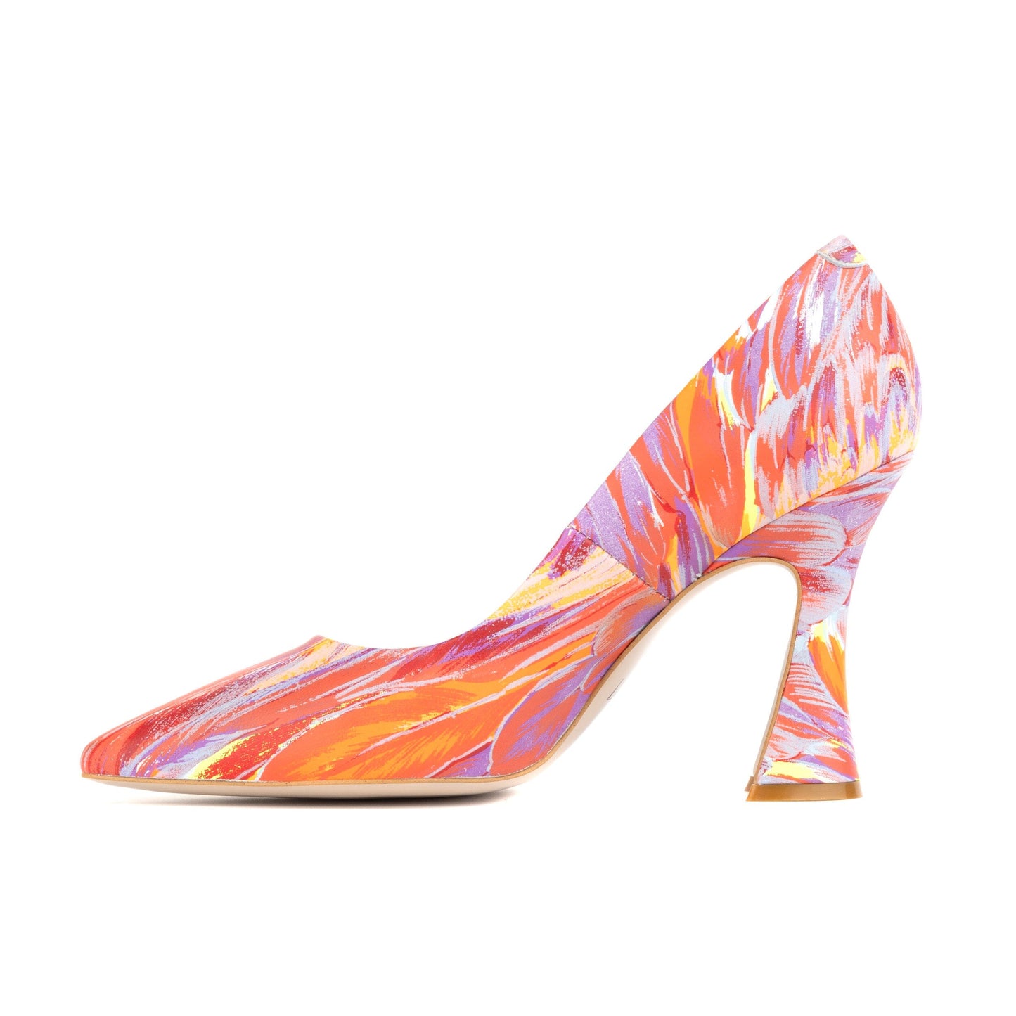 Emily Hollywood - Bright Flamingo Womens Heels Embassy London 