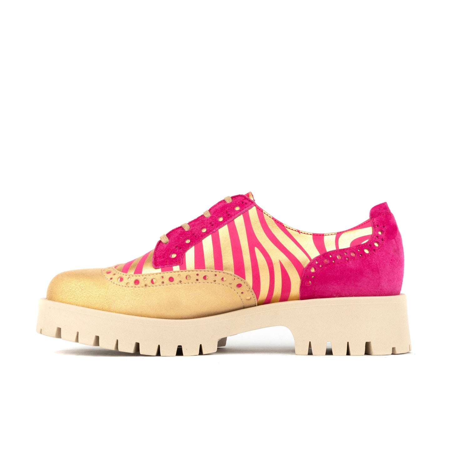 Artisan - Pink & Gold Womens Shoes Embassy London 